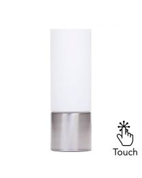 Tilly Touch Sensitive Table Lamp, Satin Nickel