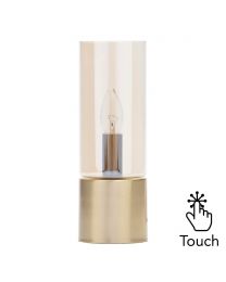 Tilly Touch Sensitive Table Lamp, Satin Brass