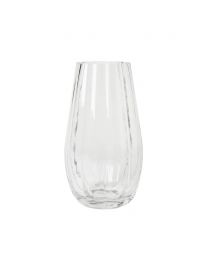 Tulip Glass Vase, Clear