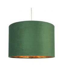 Velvet 30cm Easyfit Shade, Emerald Green