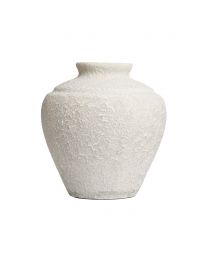 Vintage Style Ceramic Vase, Cream