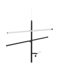 Zaha Stick LED Ceiling Pendant, Black