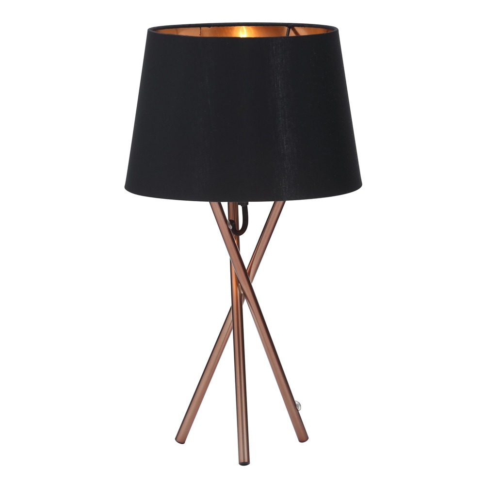 Drey Table Lamp, Brushed Copper