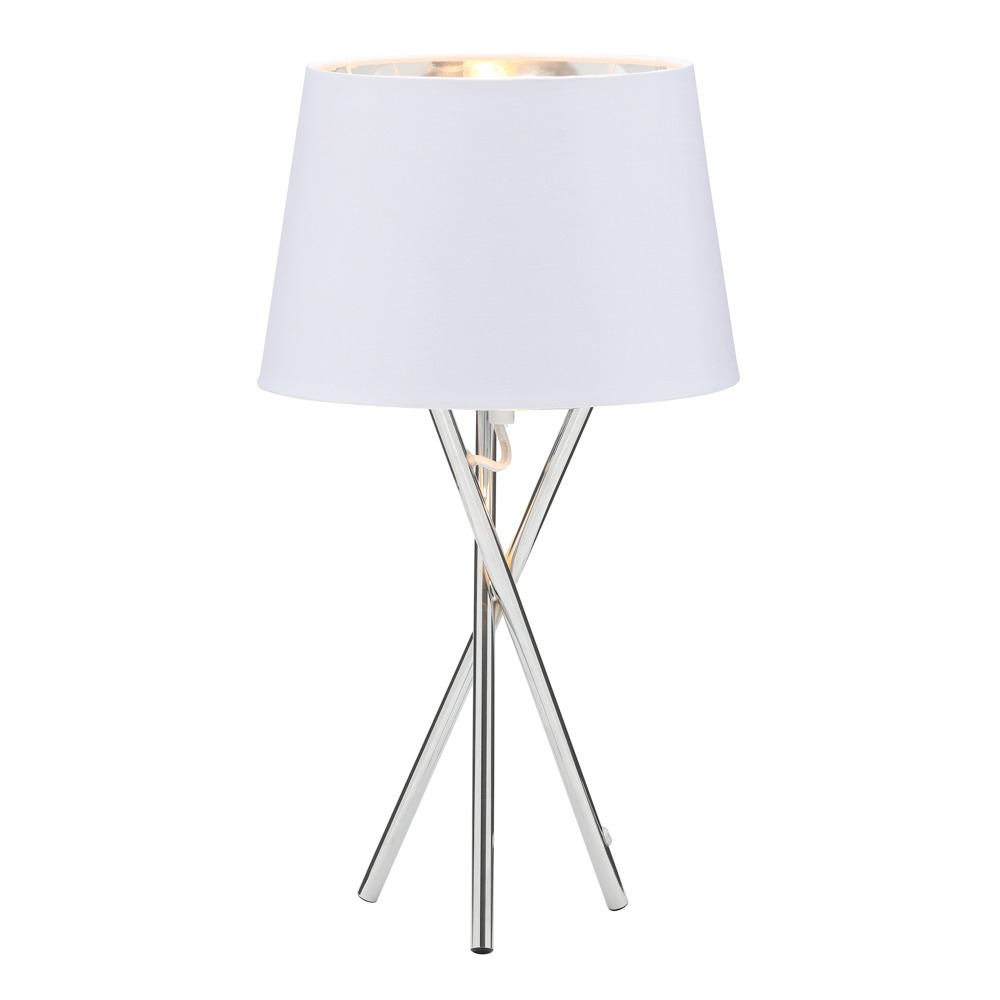 Drey Table Lamp, Chrome