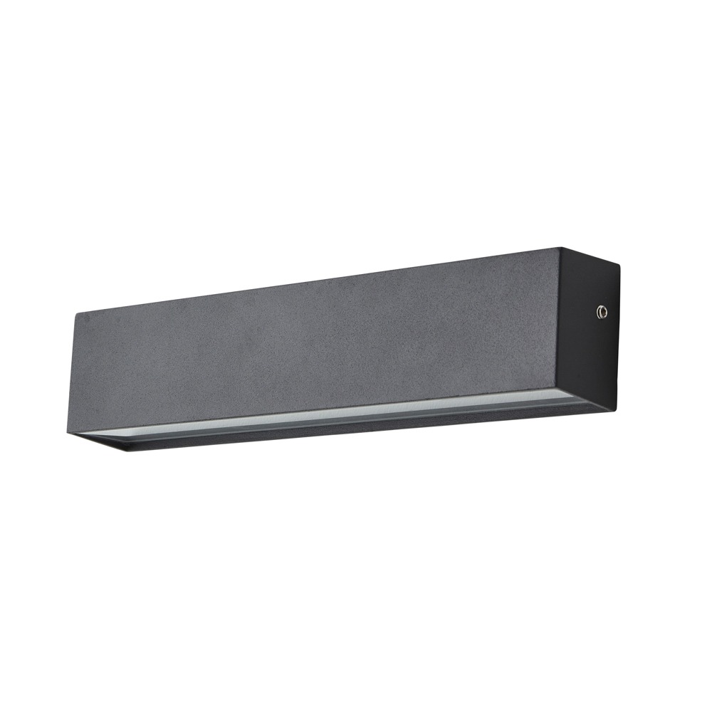 Easton LED Outdoor Linear Wall Light, Anthracite