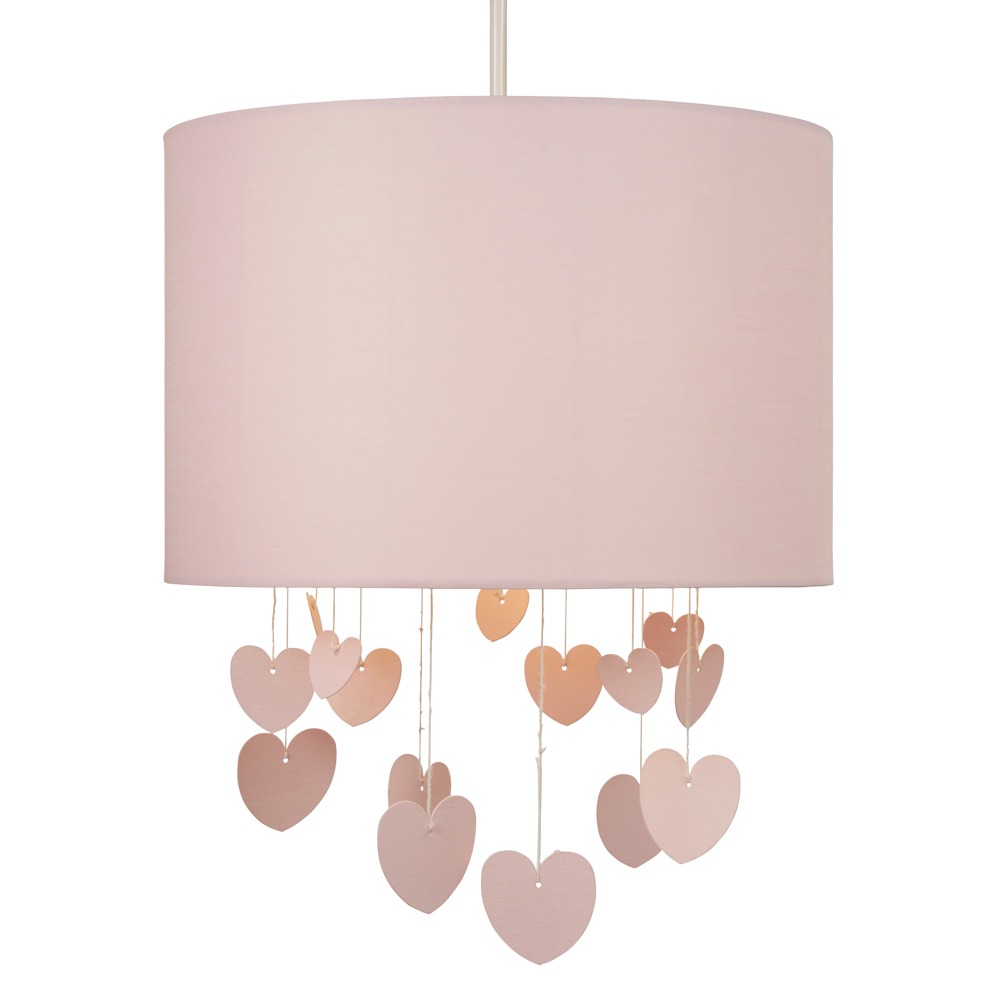 Glow Hearts Mobile Easy Fit Shade, Pink