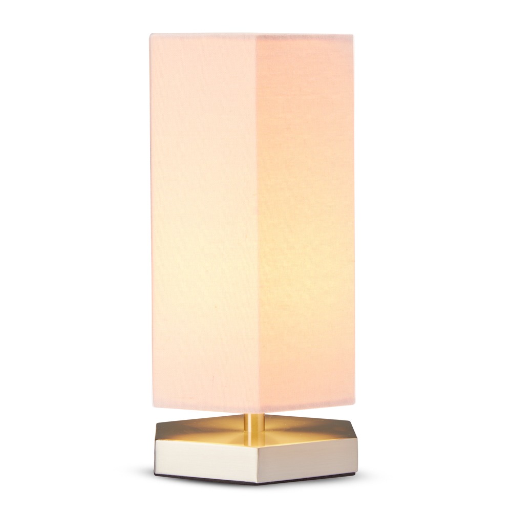 Glow Hexagon Table Lamp, Pink