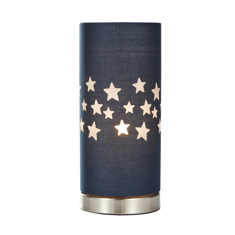 Glow Stars Table Lamp, Navy