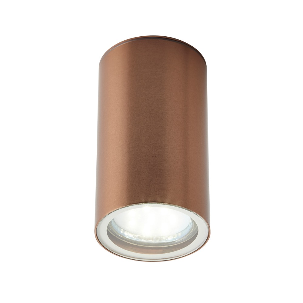 Jared Outdoor Porch Ceiling Light, Copper