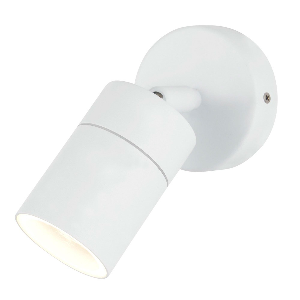 Jared Single Outdoor Wall Light, White