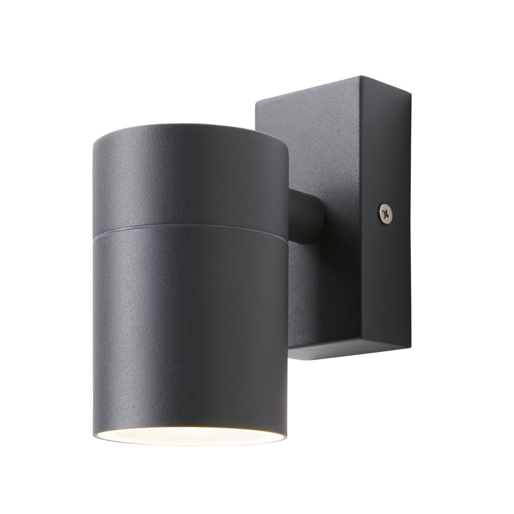 Jared Outdoor Up or Down Wall Light, Anthracite