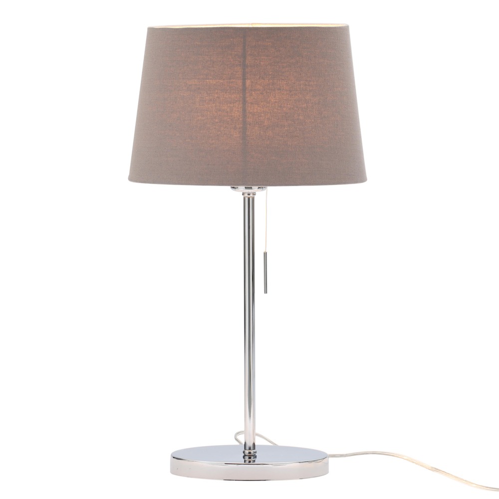 Marley Table Lamp, Chrome