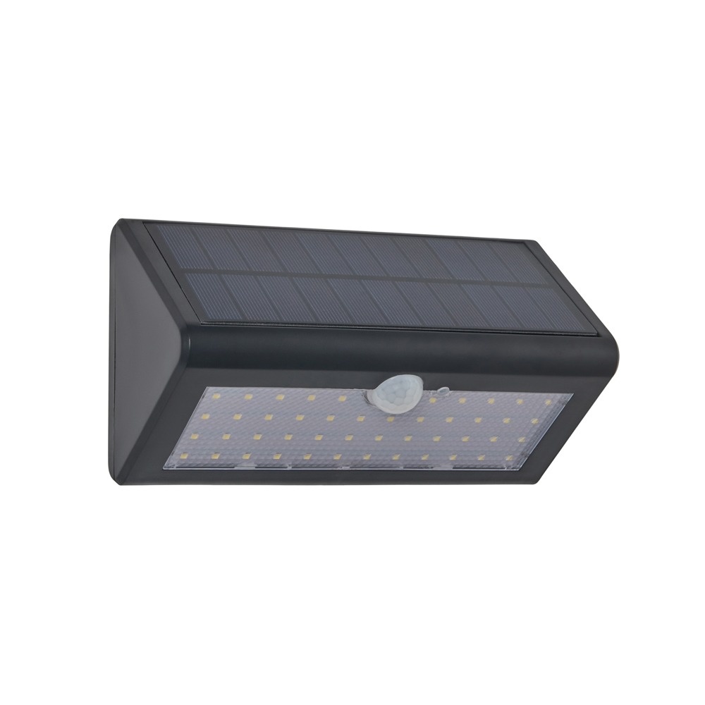 Sabik LED Outdoor Solar Up or Down Wall Light with PIR, Anthracite