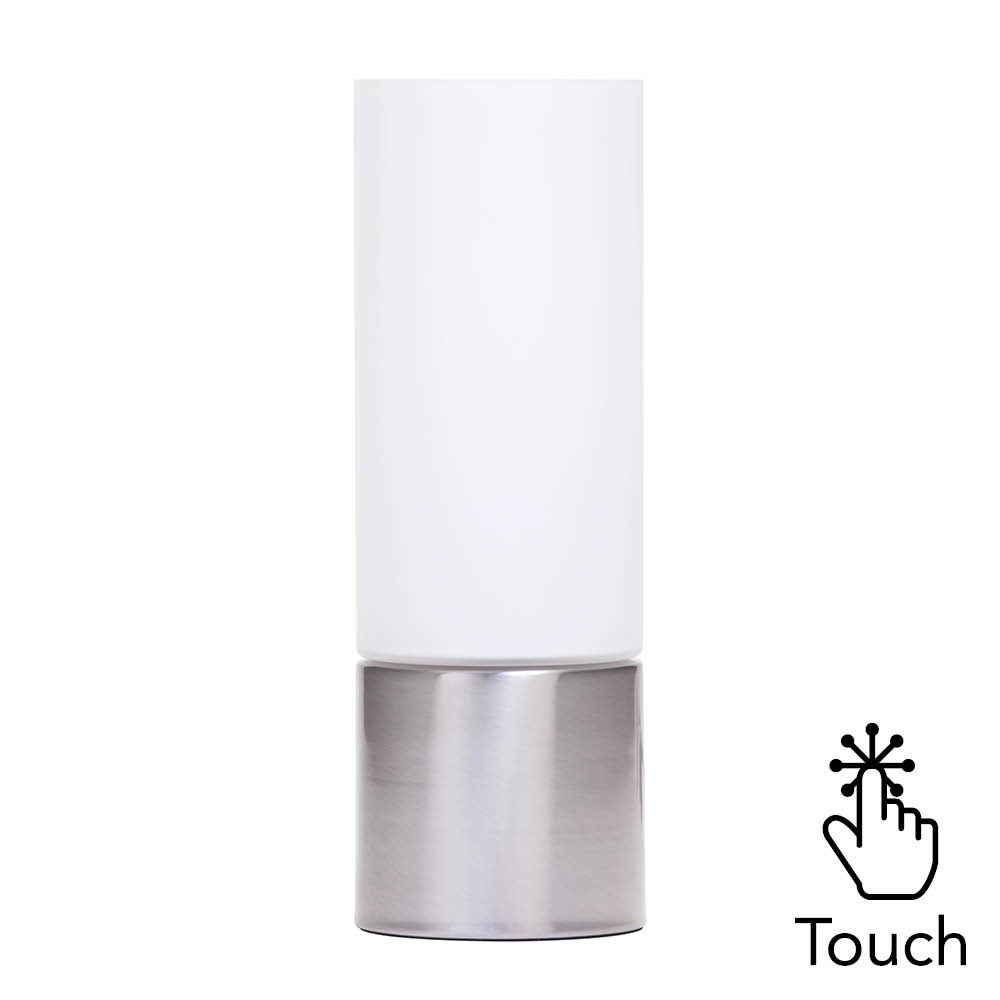 Tilly Touch Sensitive Table Lamp, Satin Nickel
