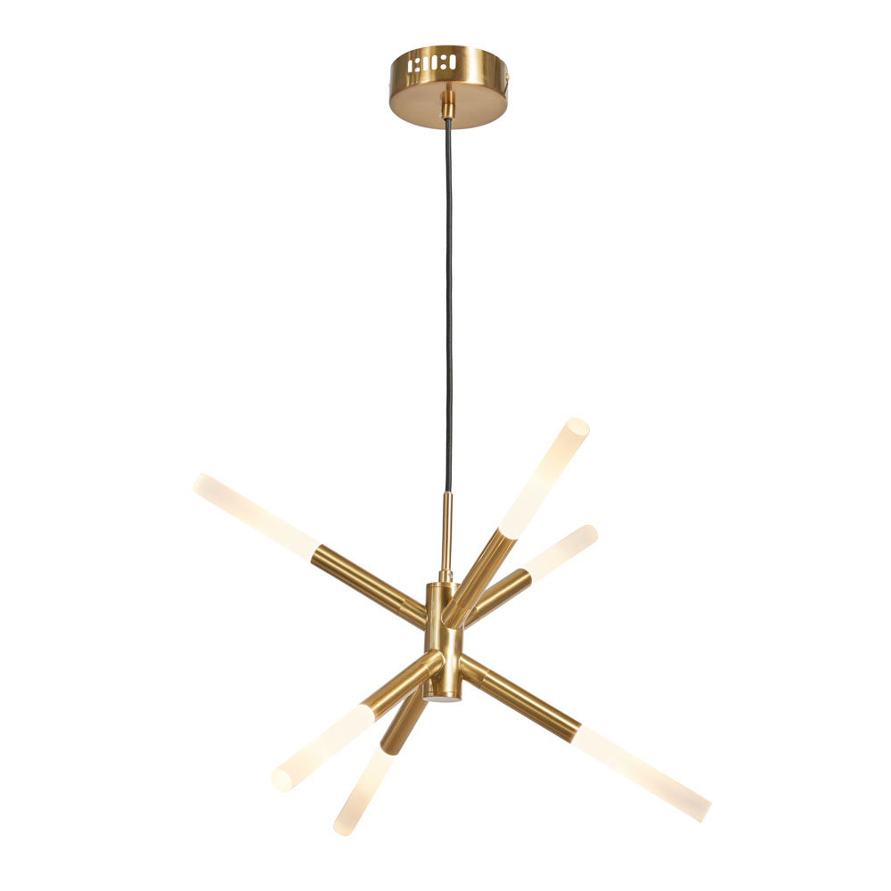 Wanda LED Ceiling Pendant, Brass