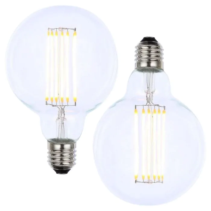 Led bulb best sale e27 globe clear