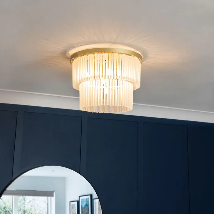 Tiered flush mount hotsell