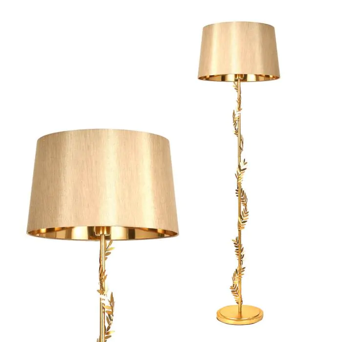 Satin brass new arrivals floor lamp