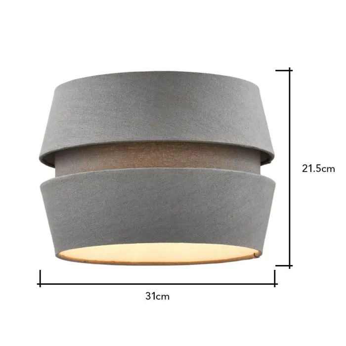 Grey linen new arrivals light shade