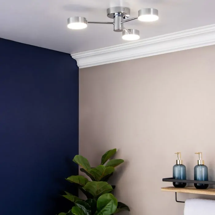 Cian Small Led Bathroom Flush Ceiling