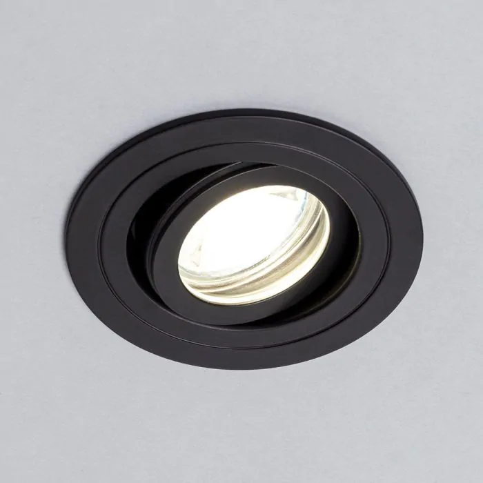 Matt black bathroom downlights outlet