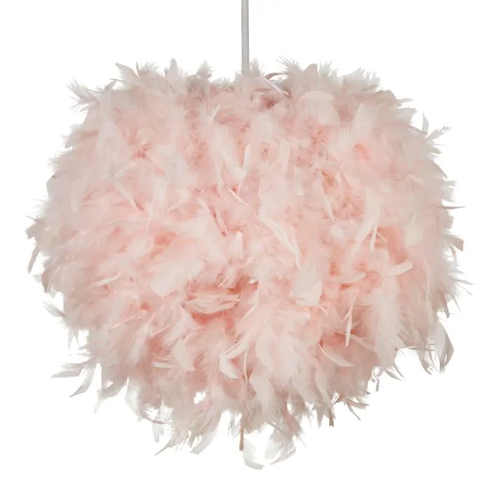 Glow Feather Easy Fit Shade Pink BHS