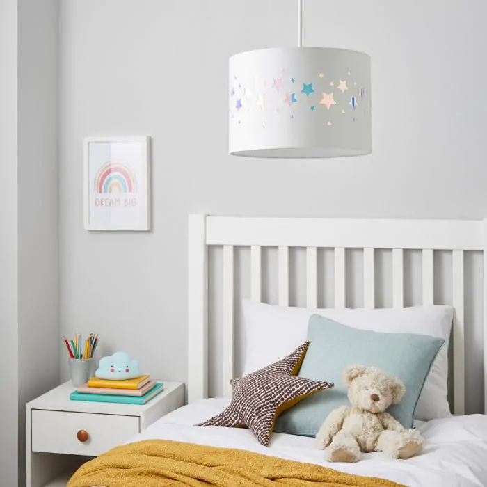 White nursery light shade on sale