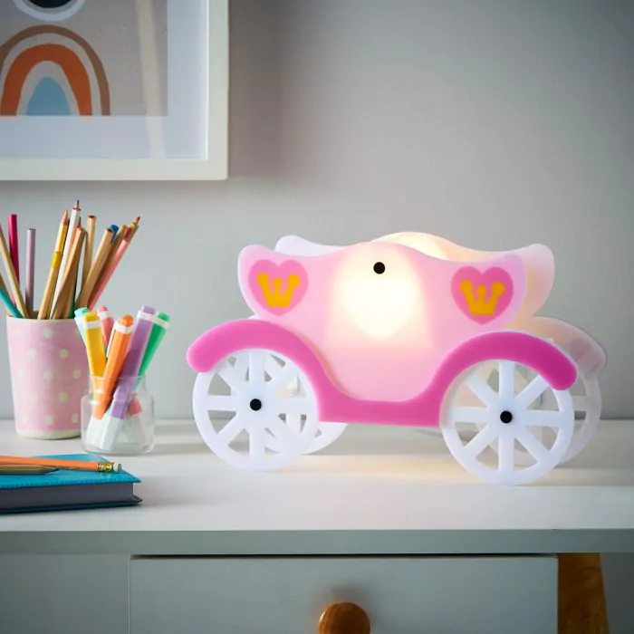 Pink princess lamp hotsell