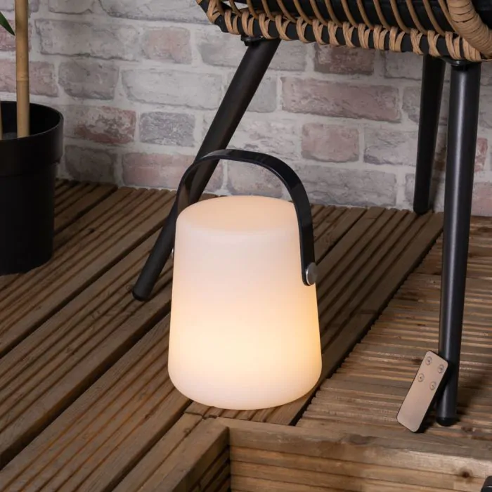 Outdoor rechargeable shop table lamp