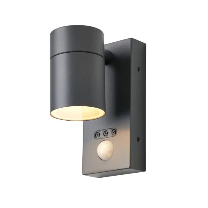 Outside up and down lights with sensor on sale