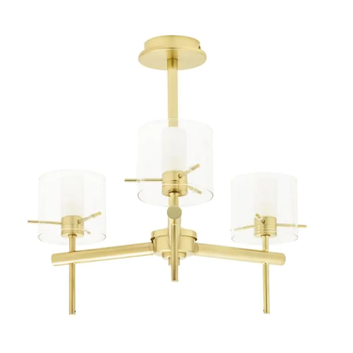 Gold bathroom ceiling sales light fixtures