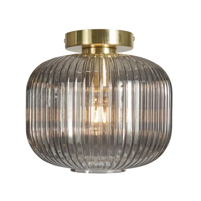 Smoked flush ceiling light store