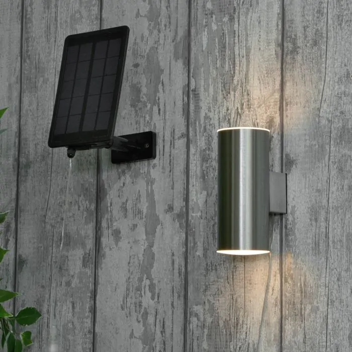 Solar powered up and down lights shop