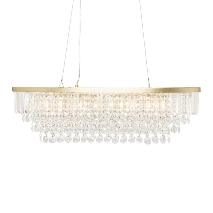 Paladina Diner Ceiling Pendant Satin Brass BHS