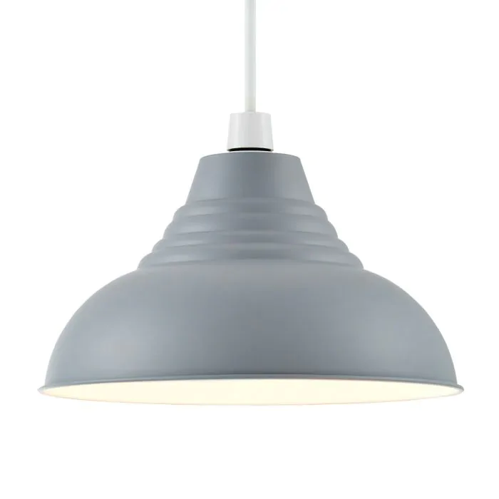 Navy lamp store shade wilko