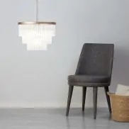 Aubrey frosted sales glass ceiling pendant