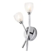 Elsie wall light shop chrome