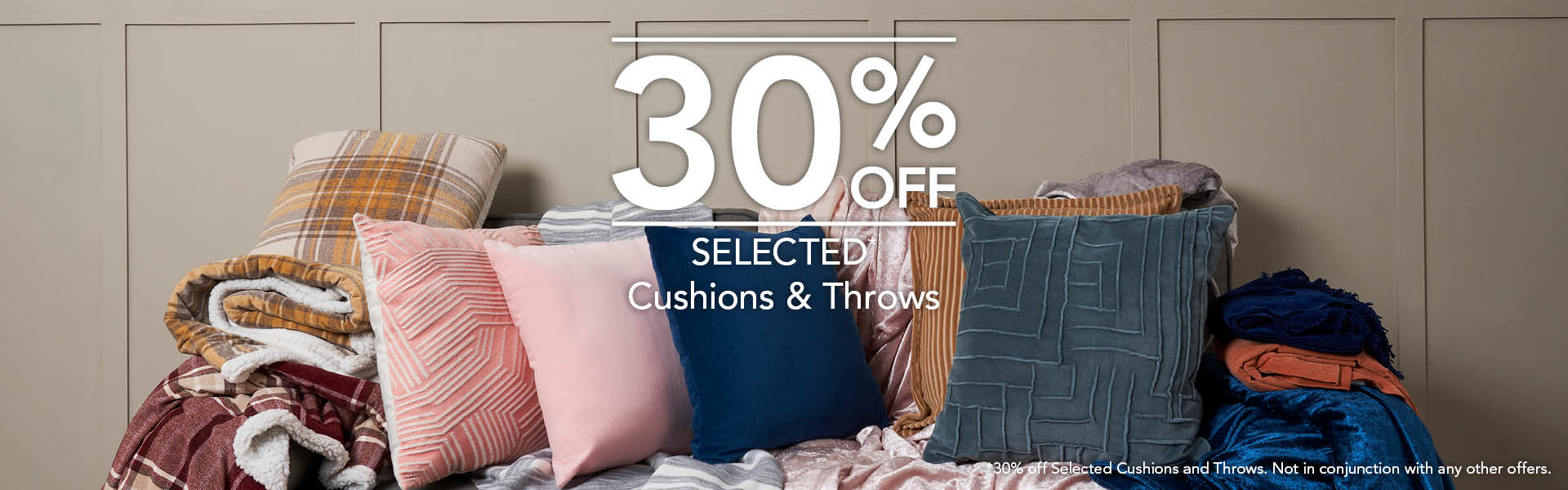 *30% off Selected Lines. Excludes exitisting offers
