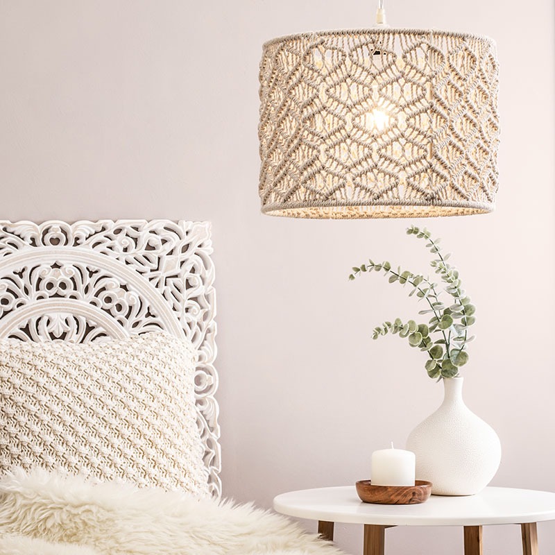 Macrame Easyfit Shade in Ivory